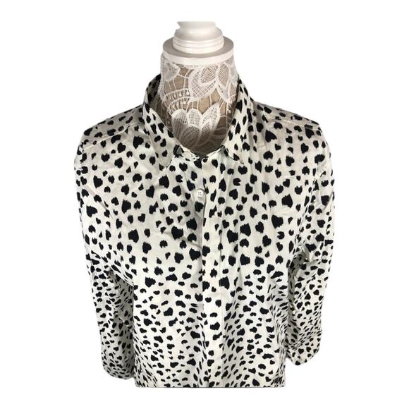 Religion, we live in black,  Black & white shirt NWOT size large - Picture 2 of 12